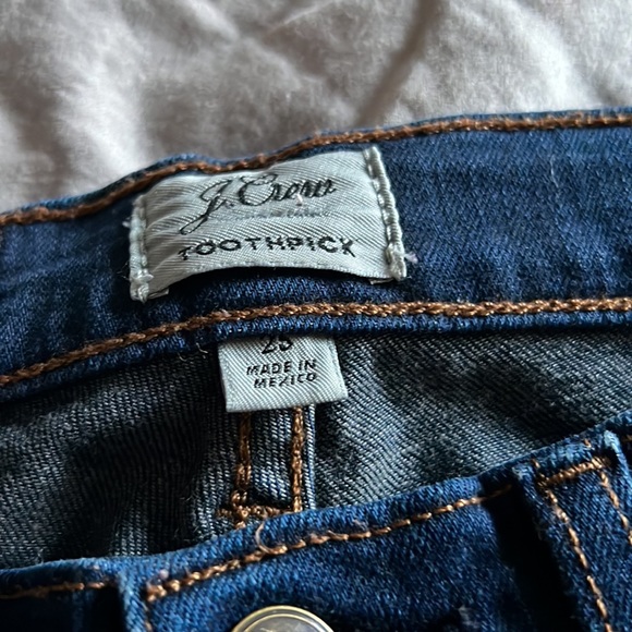 Jcrew Toothpick Jeans - Size 25 - Picture 6 of 9
